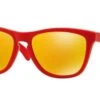 Oakley Frogskins Prizm -Outdoor-Bekleidung oakley frogskins prizm 17a oak 0oo9013 matte red fire iridium 1 1280x1280