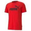 Puma M Essentials Logo Tee -Outdoor-Bekleidung puma m essentials logo tee 21b pua 586666 high risk red 1 1280x1280